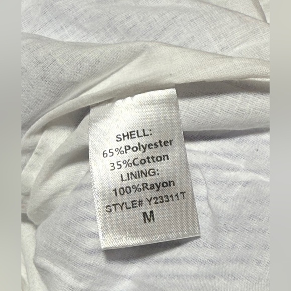 Tuckernuck Cinzia Blue Stripe Eyelet Midi Skirt Medium NWT - Picture 8 of 11